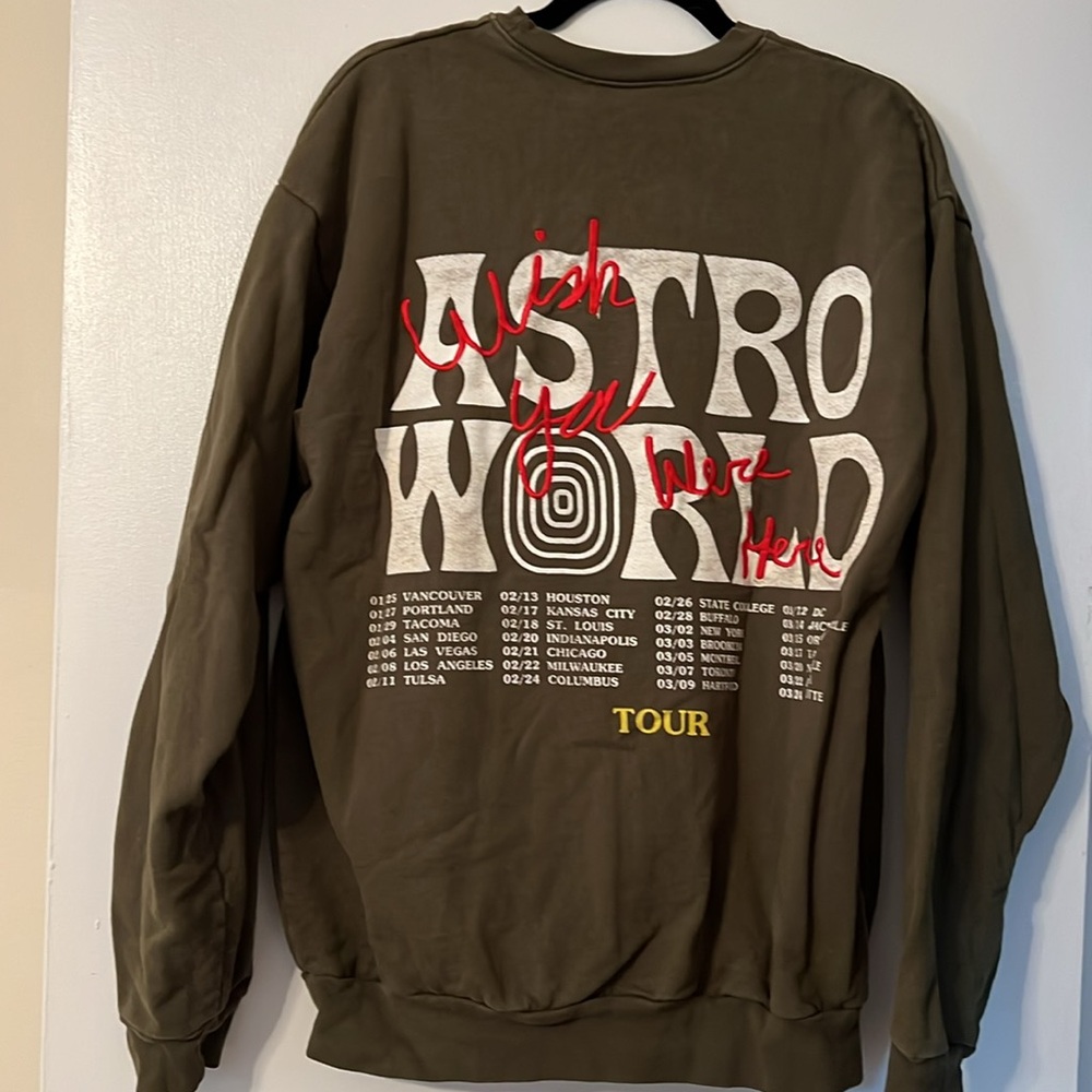 Travis Scott Astro World tour merch